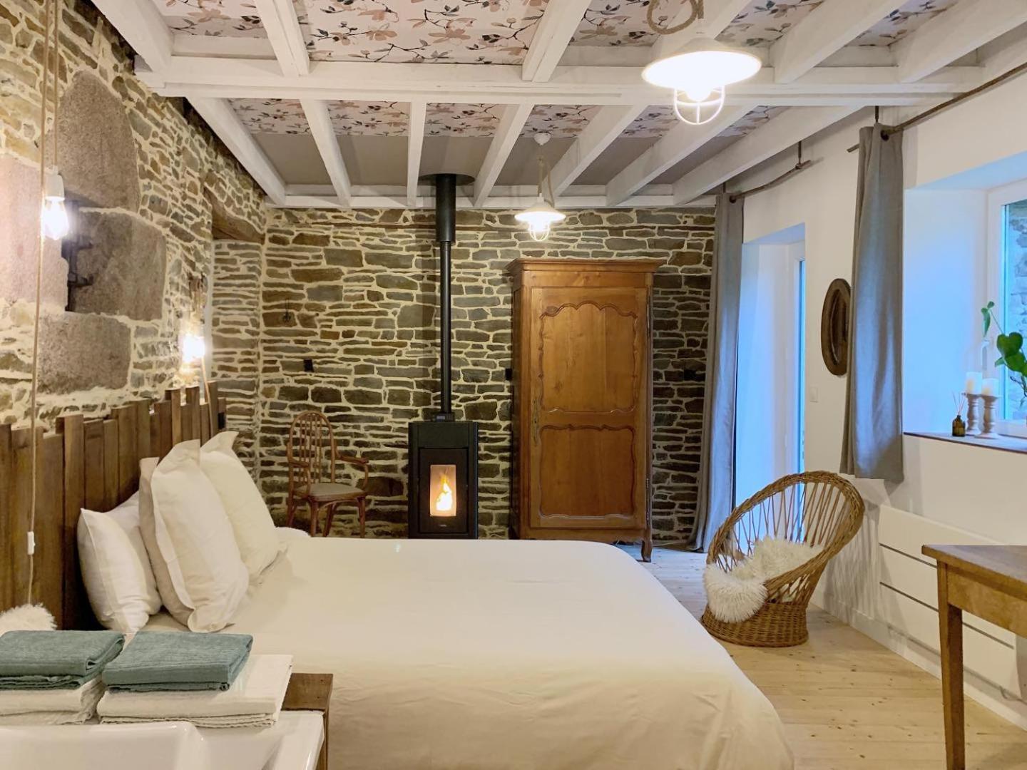 Agritourisme Abae Bed & Breakfast Sougéal Exterior foto