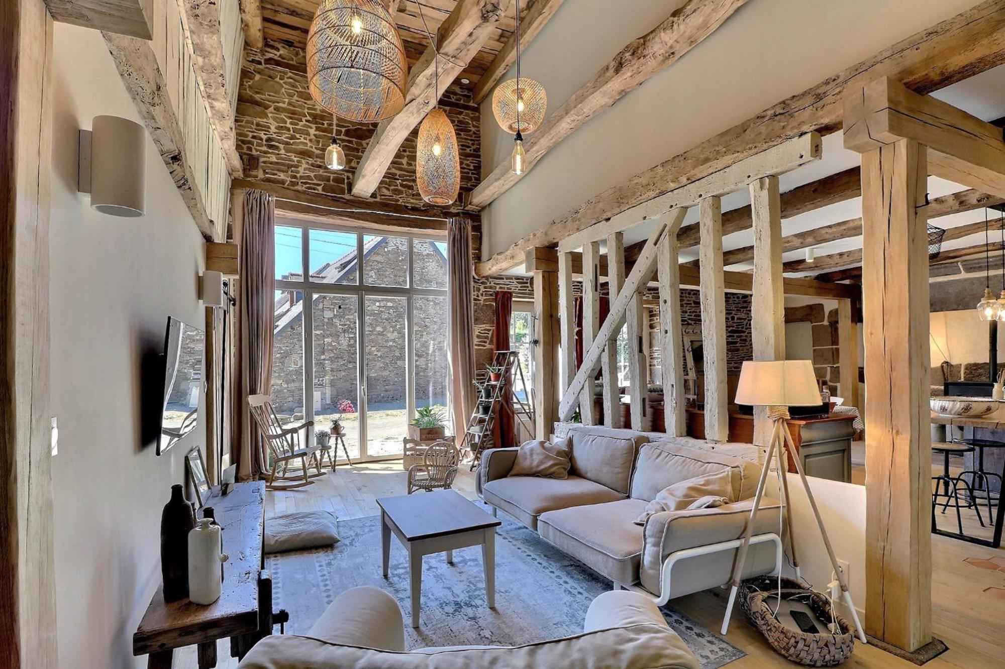 Agritourisme Abae Bed & Breakfast Sougéal Exterior foto